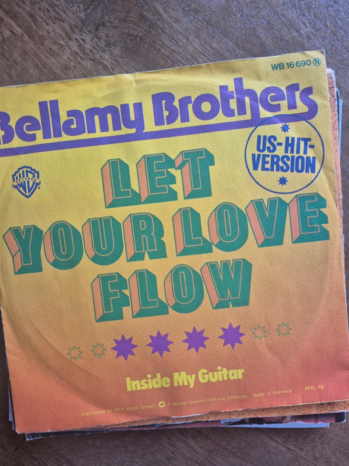 Bellamy brothers let yor love flow, Ophalen of Verzenden, Zo goed als nieuw, Pop