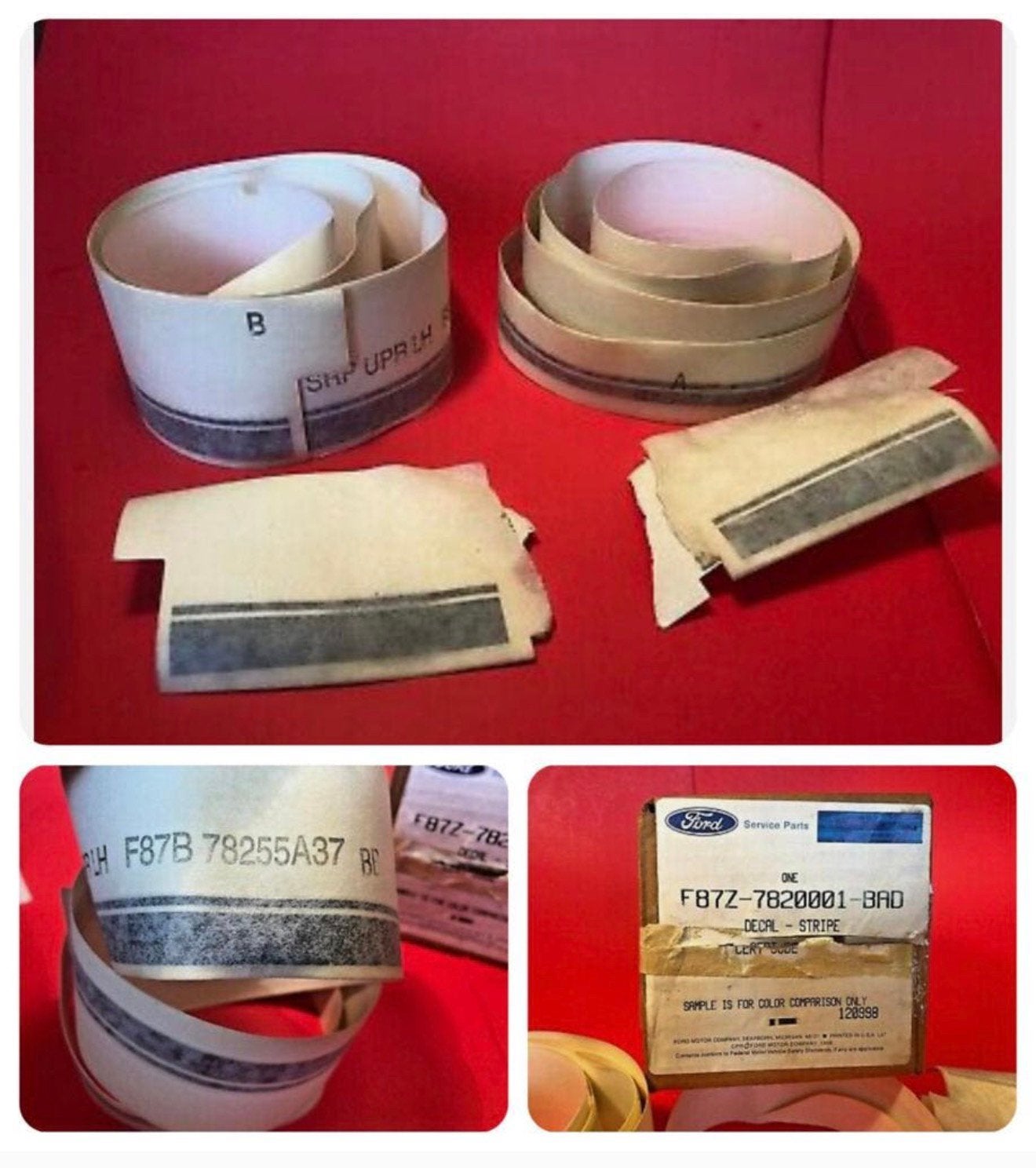 NOS Ford Explorer 1998 Strip F87Z7820001BAD F87Z-7820001-BAD, Auto diversen, Autostickers, Ophalen of Verzenden, P, P, P