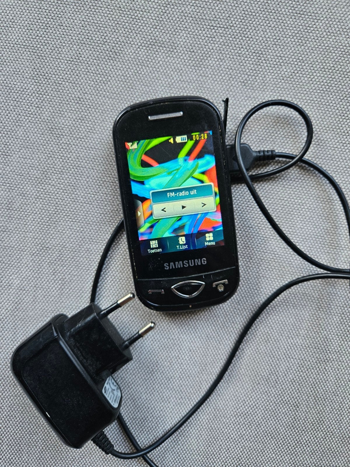 Samsung GT-B3410  QWERTY-toetsenbord, Gebruikt, Overige modellen, Zwart, Overige systemen