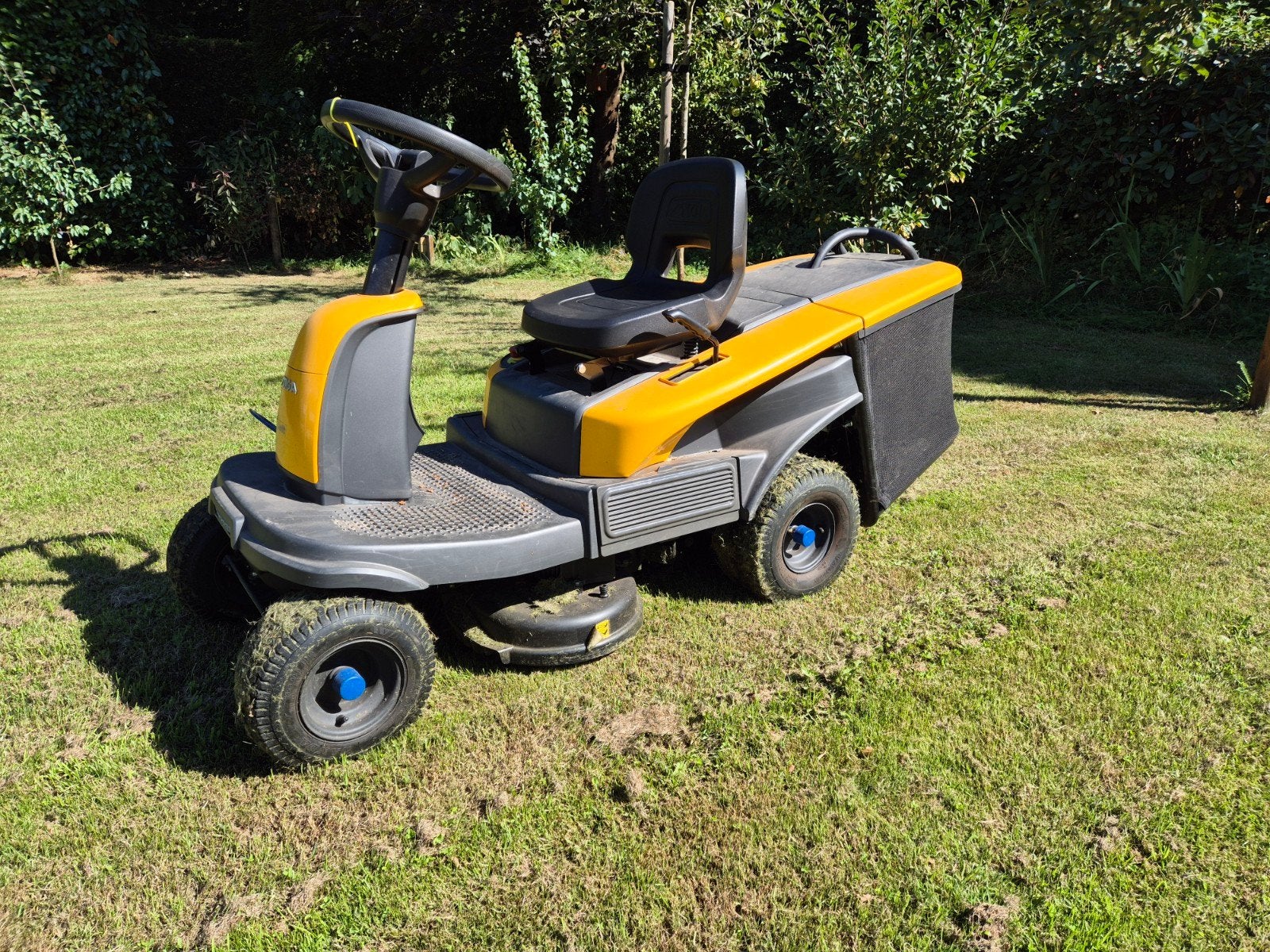 Stiga E-Power 372e Accu Zitmaaier, Tuin en Terras, Zitmaaiers, Ophalen, Gebruikt, Stiga, Minder dan 90 cm