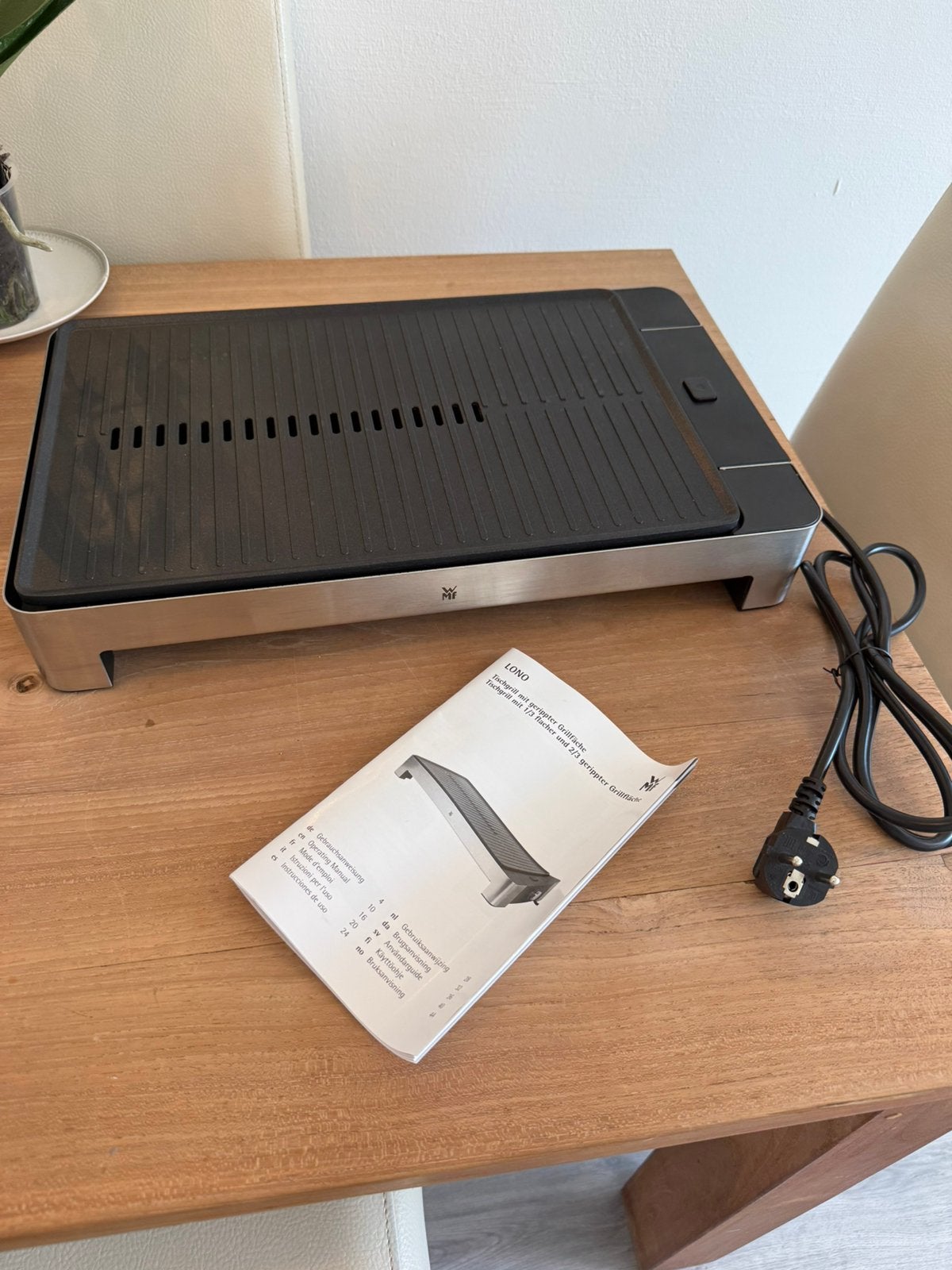 WMF lono tafel grill, Ophalen, Zo goed als nieuw