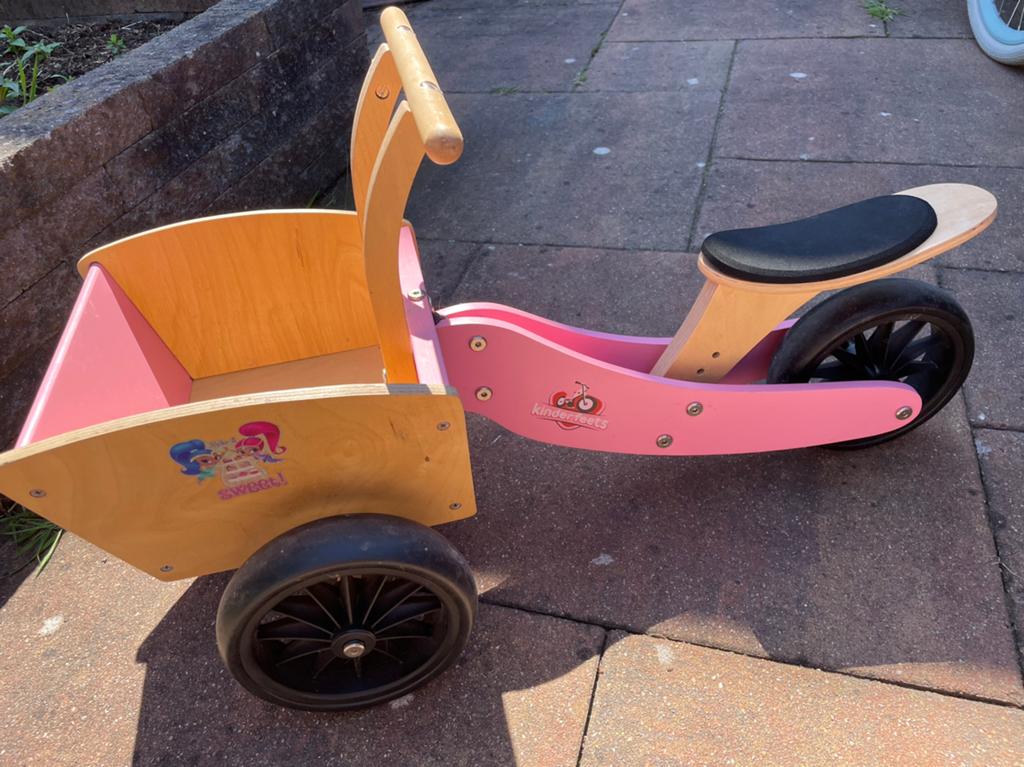 Kinderfeets bakfietsje, Ophalen, Zo goed als nieuw, Overige merken