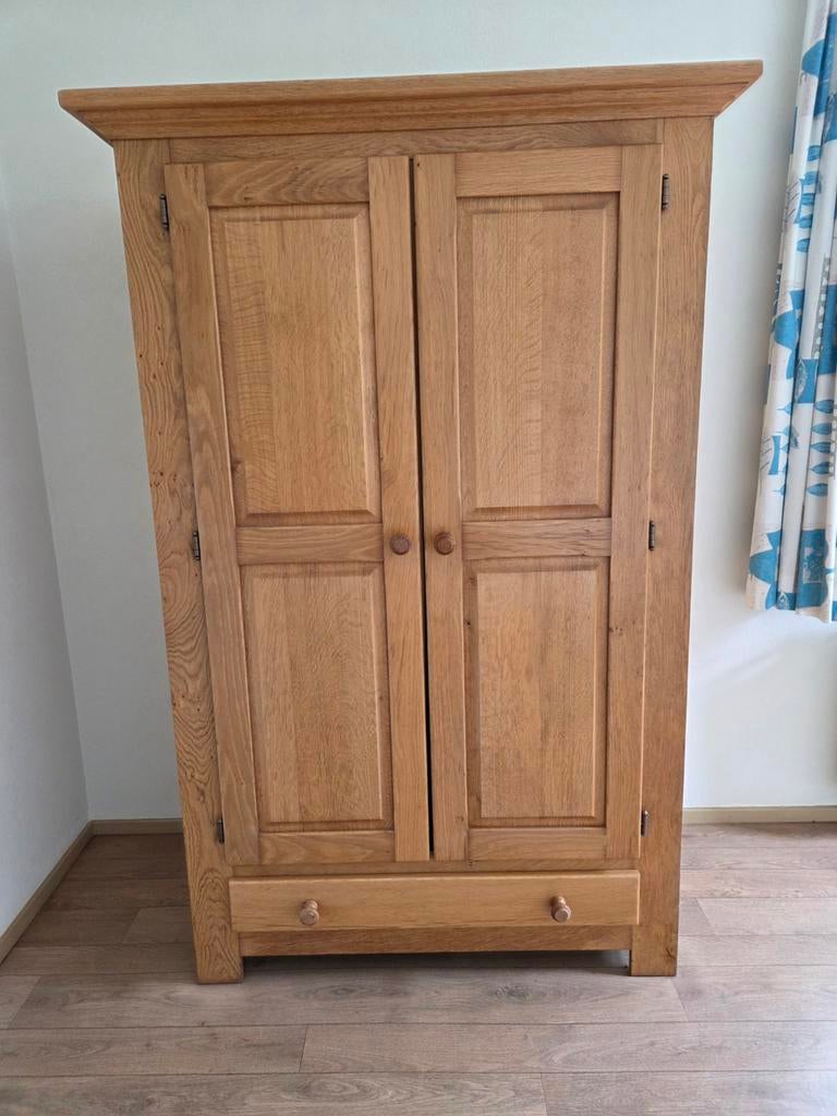 Eiken kledingkast, Huis en Inrichting, Kasten | Computermeubels, Ophalen, 170 cm of meer