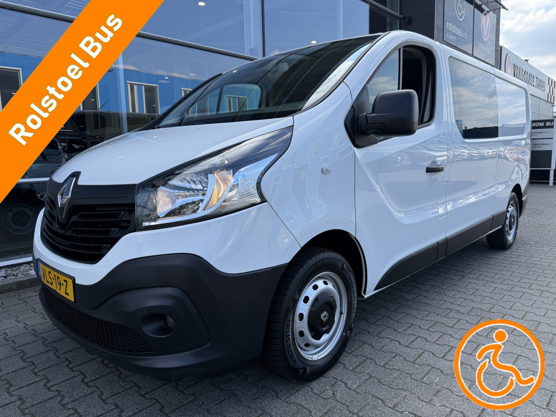 Renault Trafic 3+1 Rolstoelbus 1.6 dCi T29 L2H1 Comfort Ener, Voorwielaandrijving, Gebruikt, Euro 6, 4 cilinders