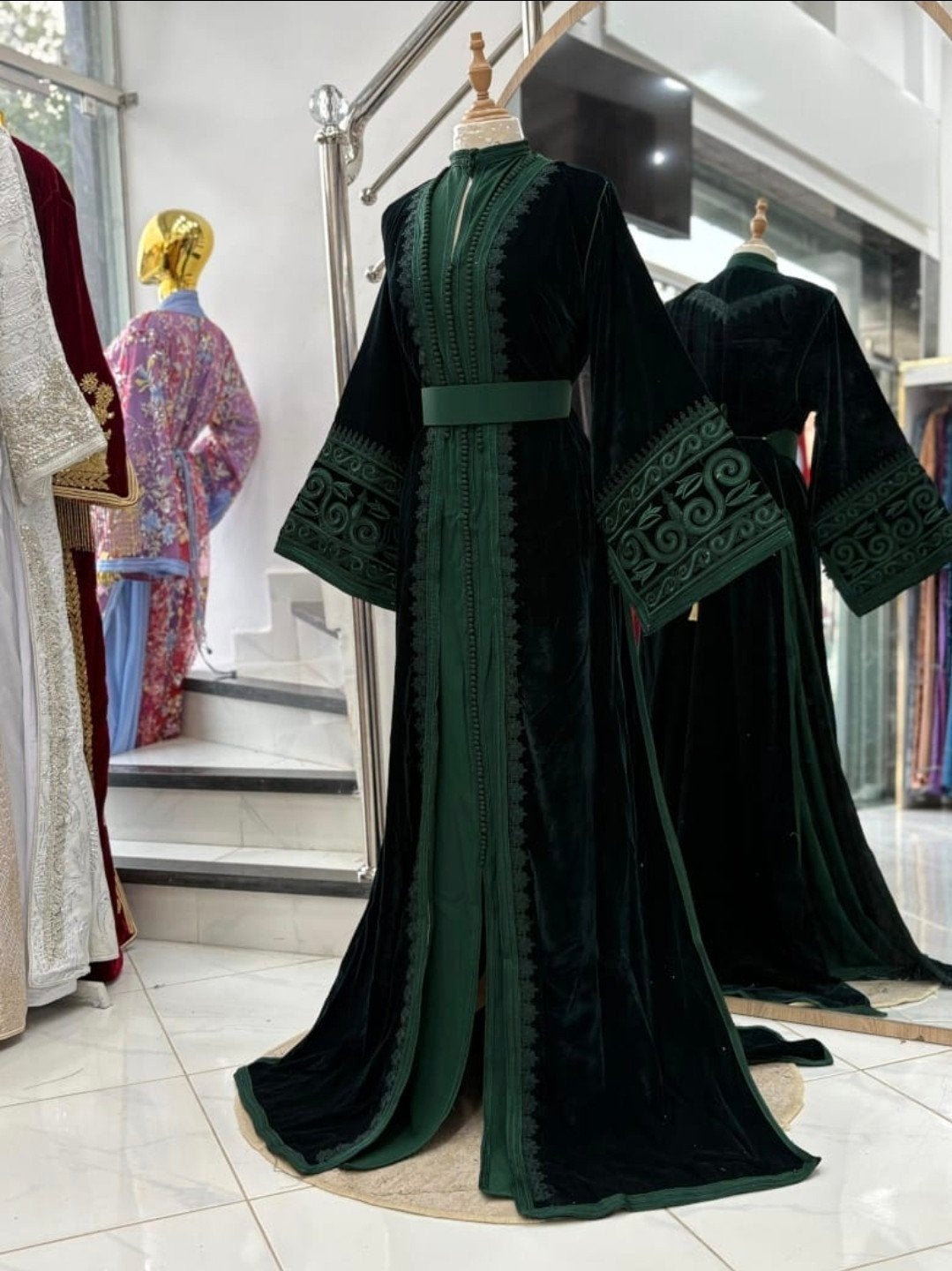TAKCHITA/ KAFTAN te huur, Kleding | Dames, Overige typen, Nieuw, Groen, Ophalen