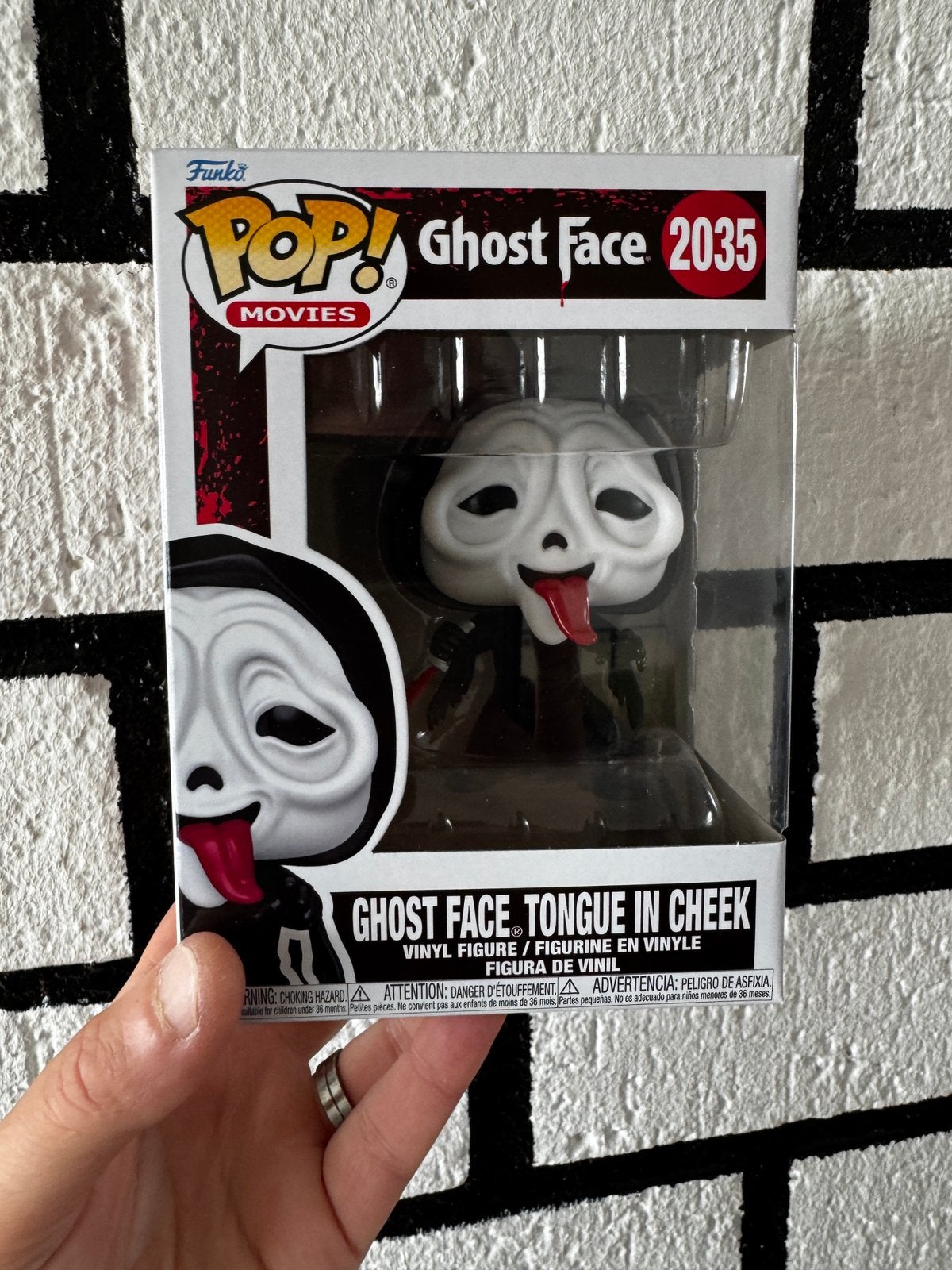 Funko Pop Ghost Face Tongue in Cheek 2035, Ophalen of Verzenden, Zo goed als nieuw