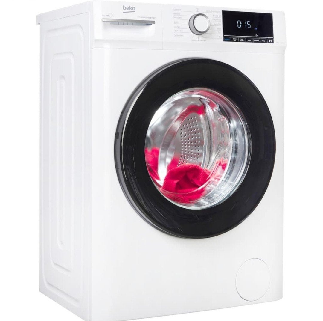 NIEUWE BEKO WASMACHINE WMOFE841 - 8kg Duits display A Label, Ophalen, Nieuw, Voorlader, Energieklasse A of zuiniger
