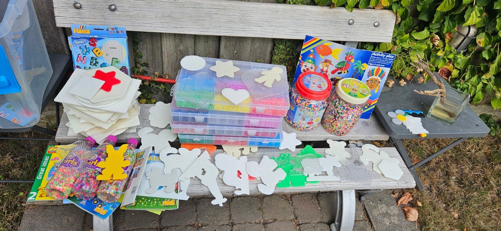 MEGA PAKKET Strijkkralen en toebehoren, Ophalen, Gebruikt, Overige thema's, Meerkleurig