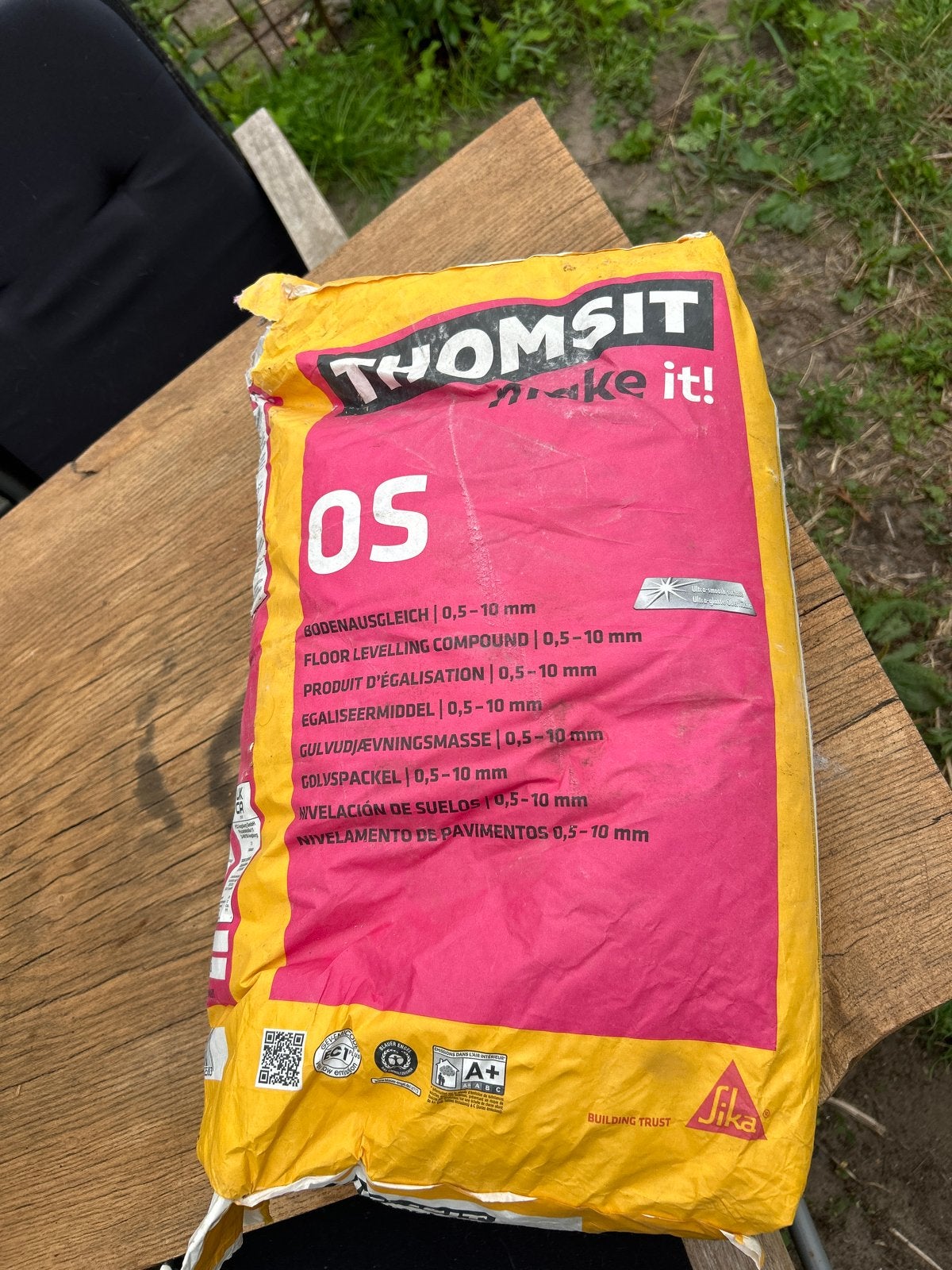 Thomsit OS Egaliseermiddel 0,5-10 mm, Ophalen, Overige materialen, 30 cm of meer, 50 tot 150 cm