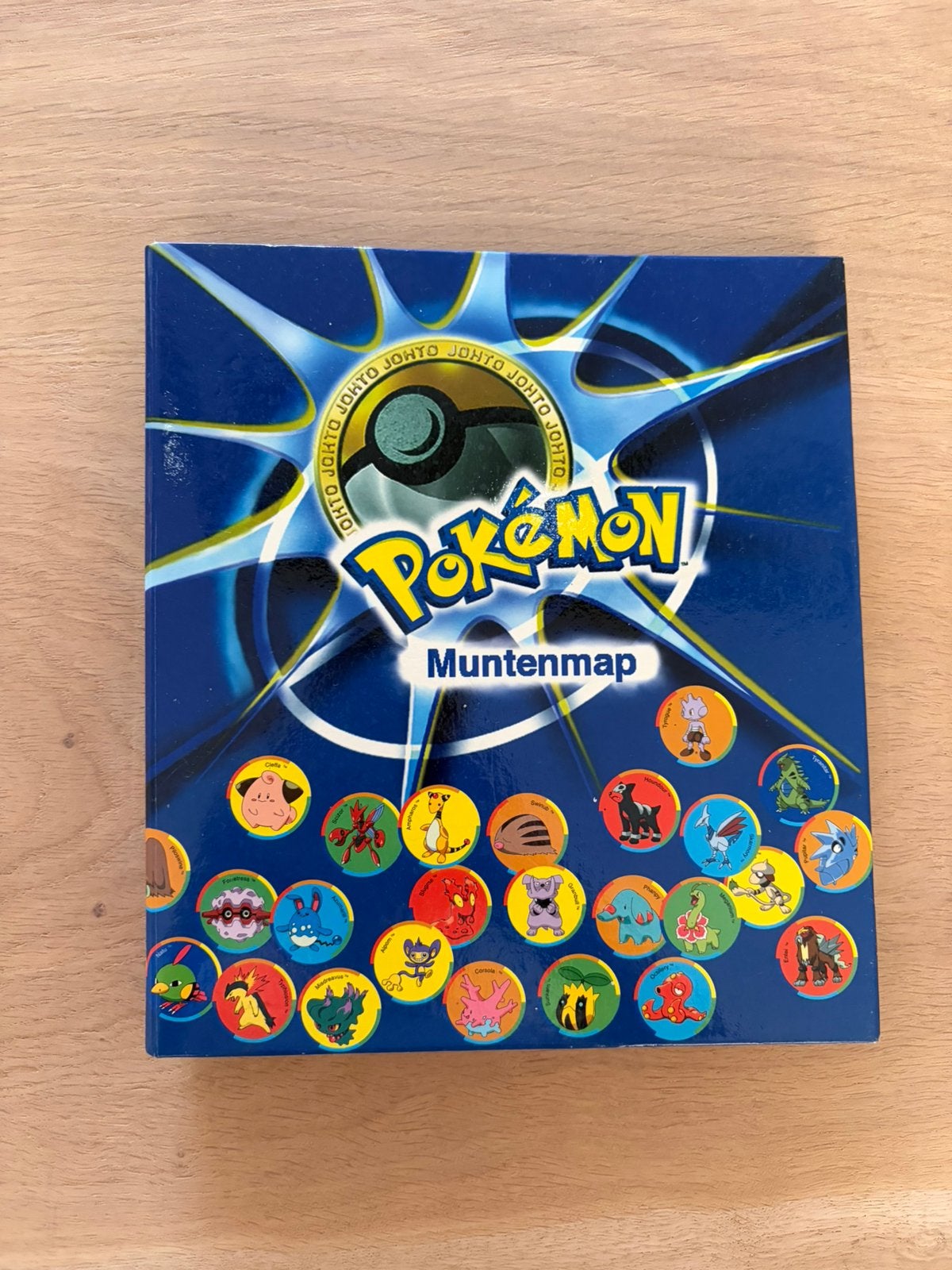 Pokémon muntenmap, Ophalen of Verzenden, Gebruikt, Overige typen