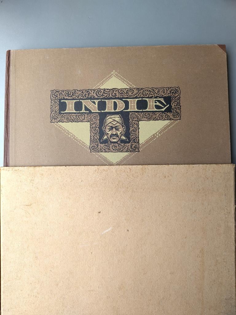 Plaatjesalbum Indie van Droste Cacao uit 1928, Ophalen, Zo goed als nieuw, Plaatjesalbum