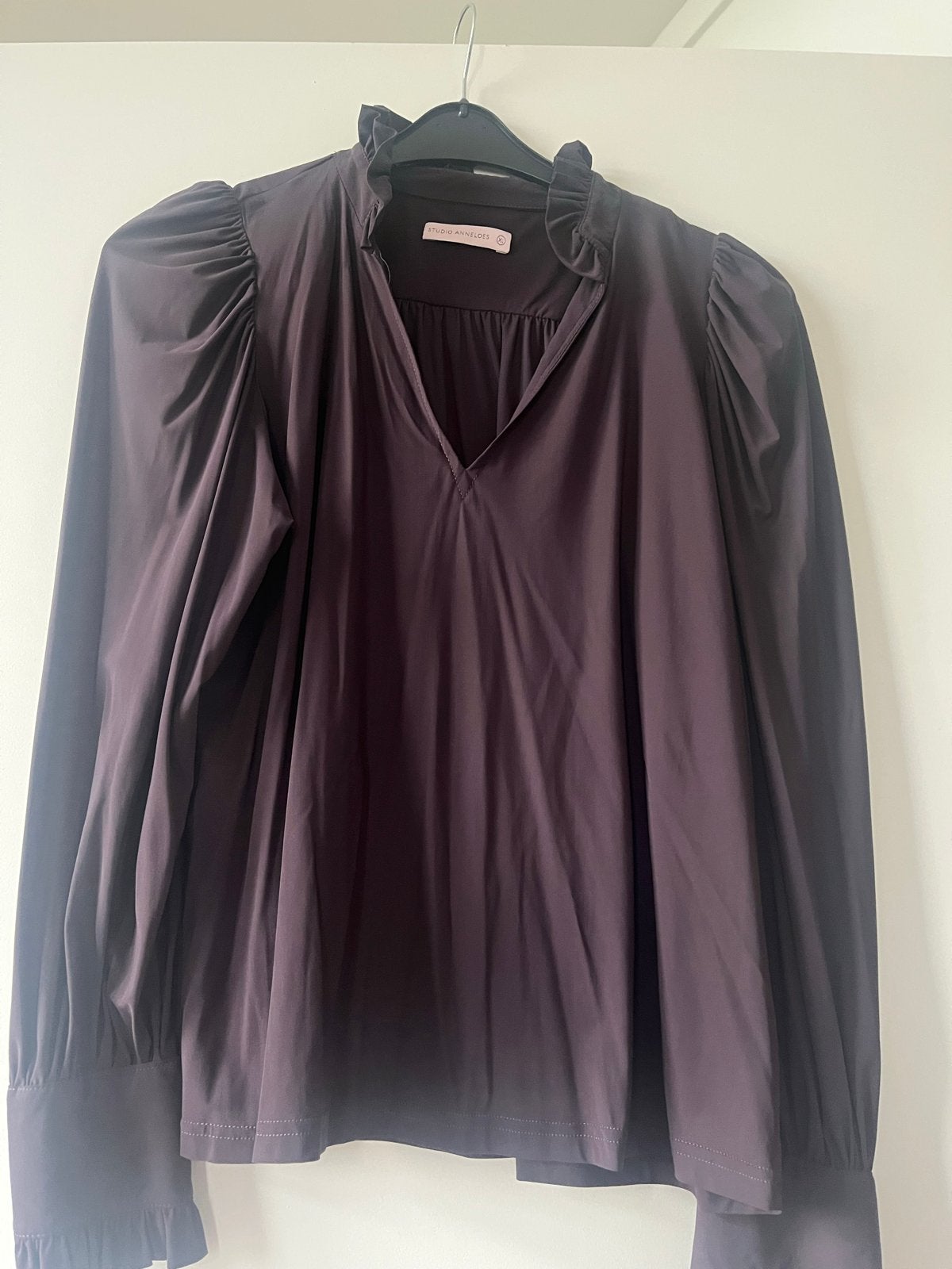 Studio Anneloes Blouse - Donkerpaars - Maat XL, Ophalen of Verzenden, Zo goed als nieuw, Maat 46/48 (XL) of groter, Paars