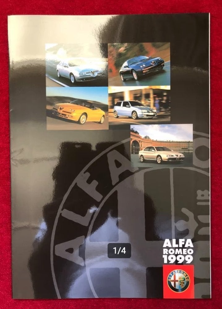 Japanse folder: Alfa Romeo 1999, Boeken, Alfa Romeo, Nieuw, Ophalen of Verzenden, Alfa Romeo