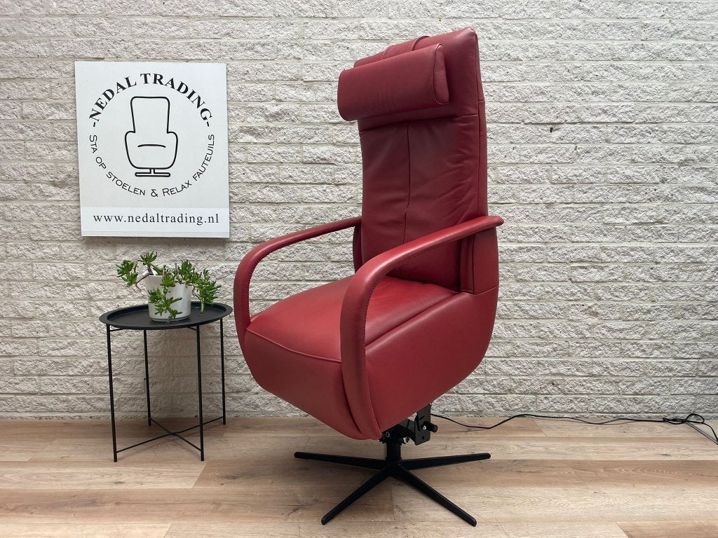 Mango sta op stoel relax fauteuil draaibaar stoel leer, Huis en Inrichting, Fauteuils, Ophalen, N, N, Minder dan 75 cm