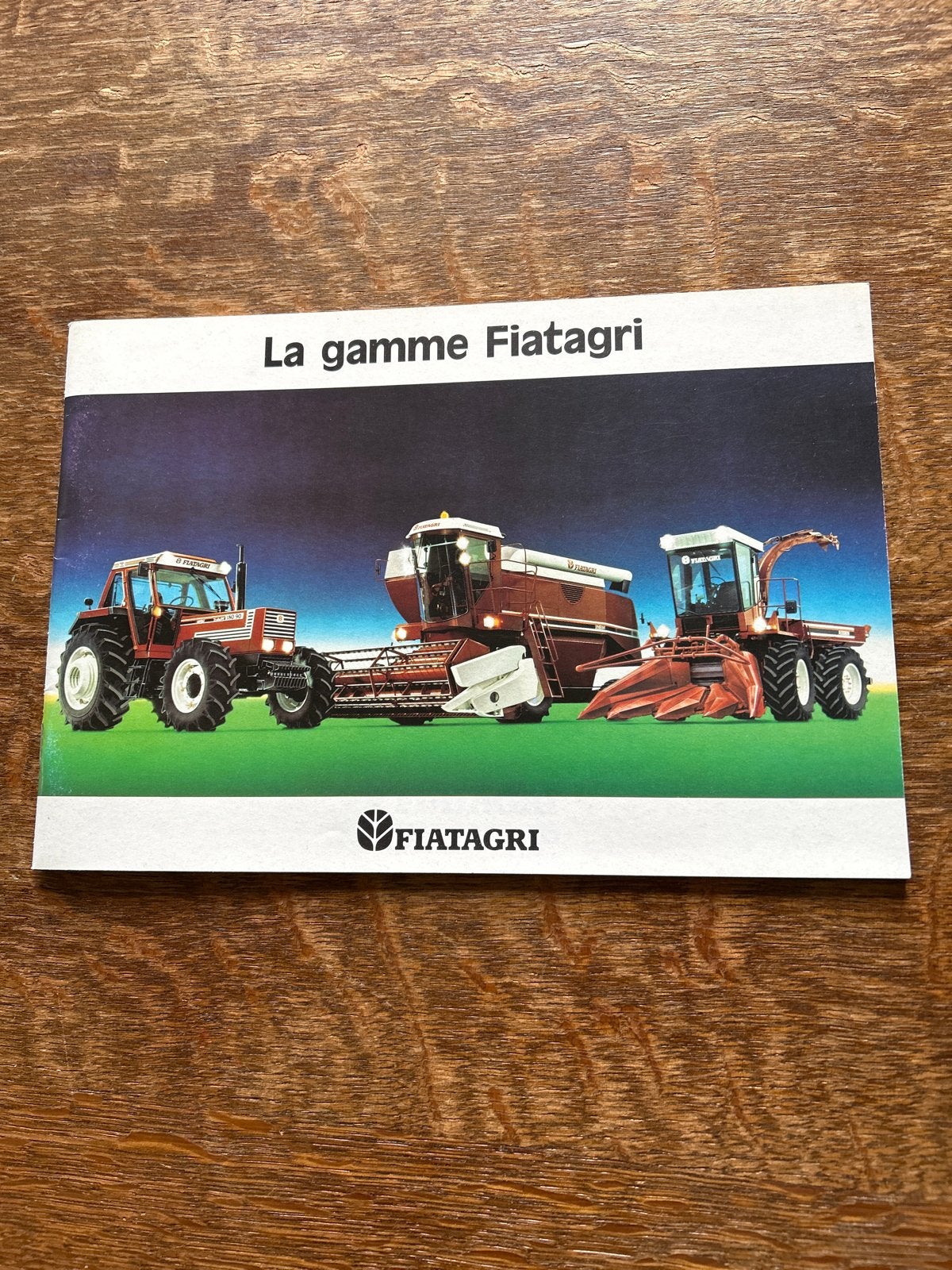 Fiatagri Brochure - La gamme Fiatagri - Tractoren en machine, Ophalen of Verzenden