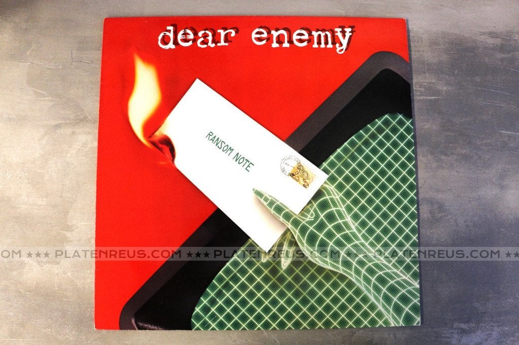 LP Dear Enemy – Ransom Note 1982 Poprock 2411, LP, Gebruikt, Ophalen of Verzenden, Inclusief binnenhoes