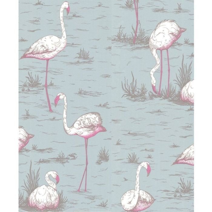 Cole & Son flamingo behang, Ophalen
