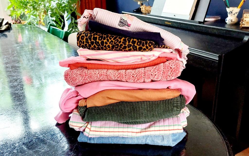 Merkkleding kledingpakket meisjes maat 130 - 152, Kinderen en Baby's, Kinderkleding | Maat 134, Ophalen of Verzenden, Gebruikt