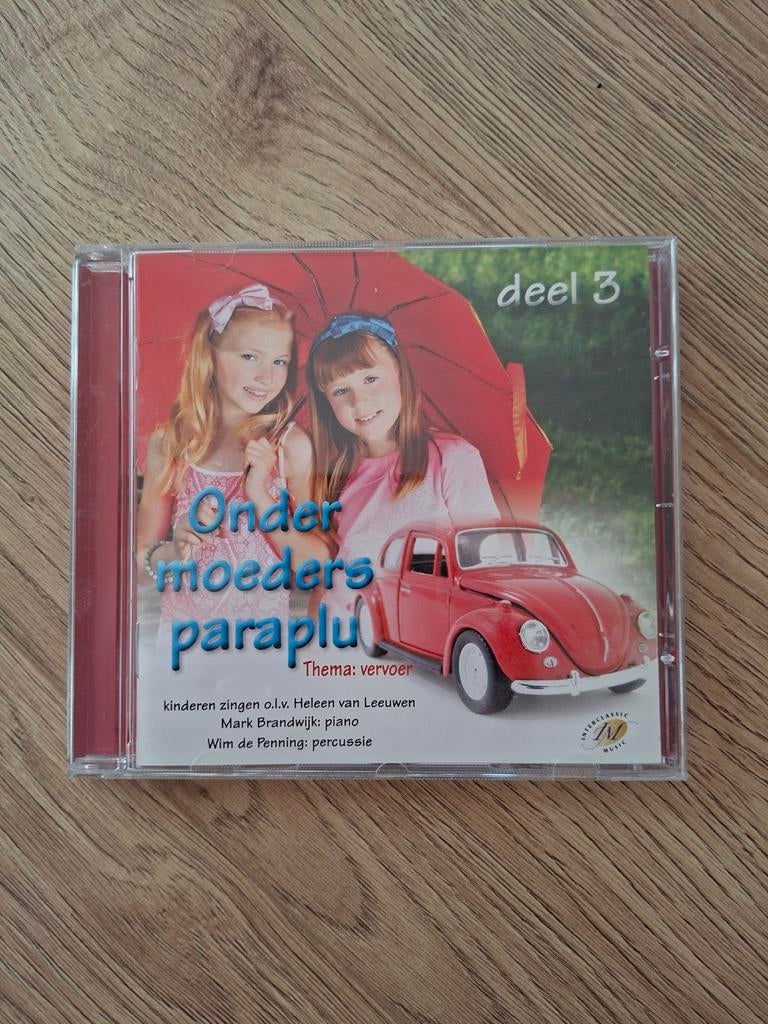 CD Onder moeders paraplu met kinderliedjez, Ophalen of Verzenden, Zo goed als nieuw