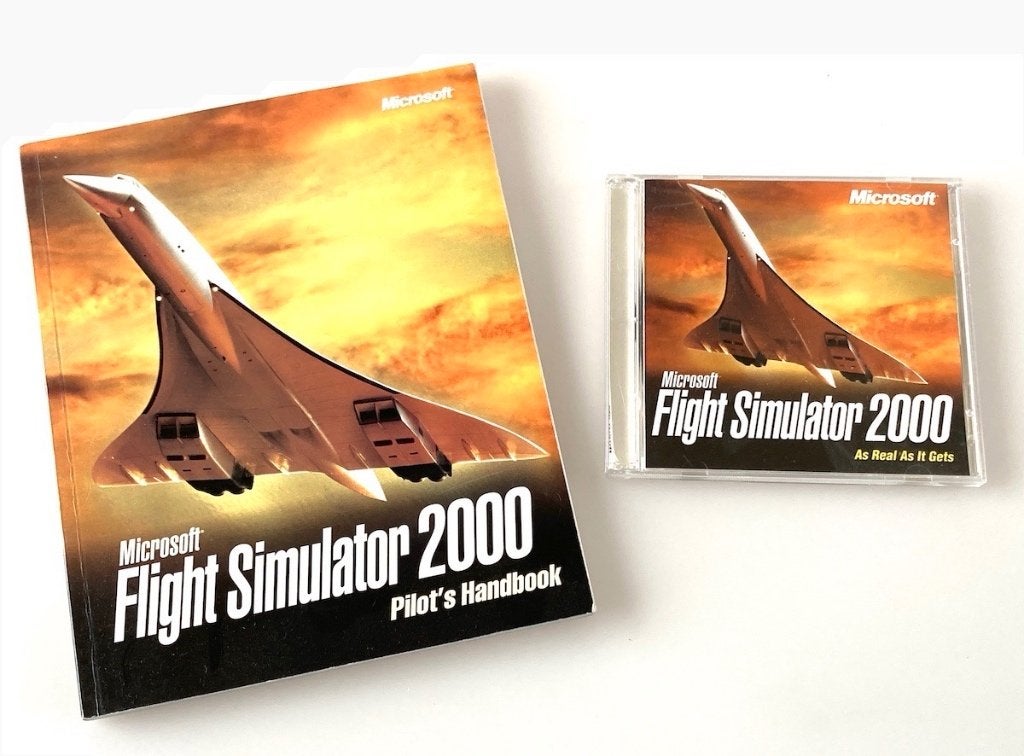 Flight Simulator 2000 + Sidewinder Joystick, Spelcomputers en Games, 1 speler, Ophalen of Verzenden, Zo goed als nieuw, Vanaf 3 jaar