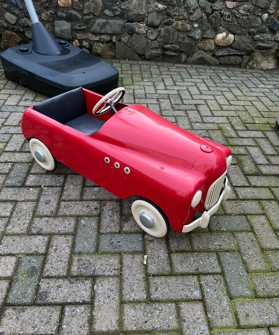 Vintage rode Austin trapauto voor kinderen, Antiek en Kunst, Antiek | Speelgoed, Ophalen