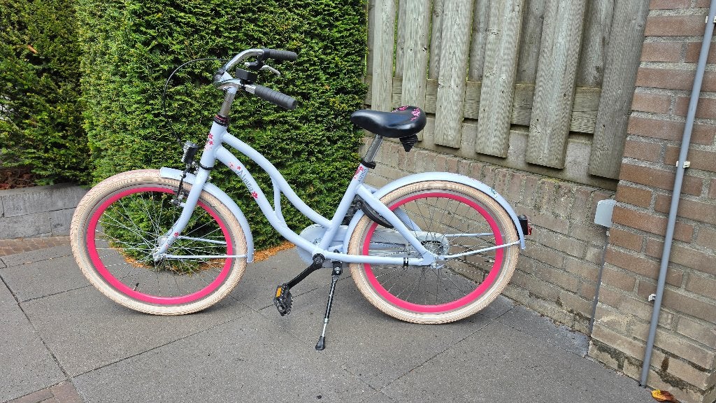 Alpina meisjesfiets 24 inch, Gebruikt, Ophalen, Overige merken, Terugtraprem