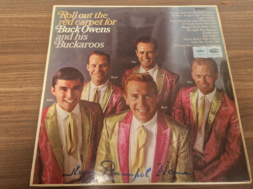 Buck Owens And His Buckaroos – Roll Out The Red Carpet, LP, Ophalen of Verzenden, Zo goed als nieuw, 12 inch