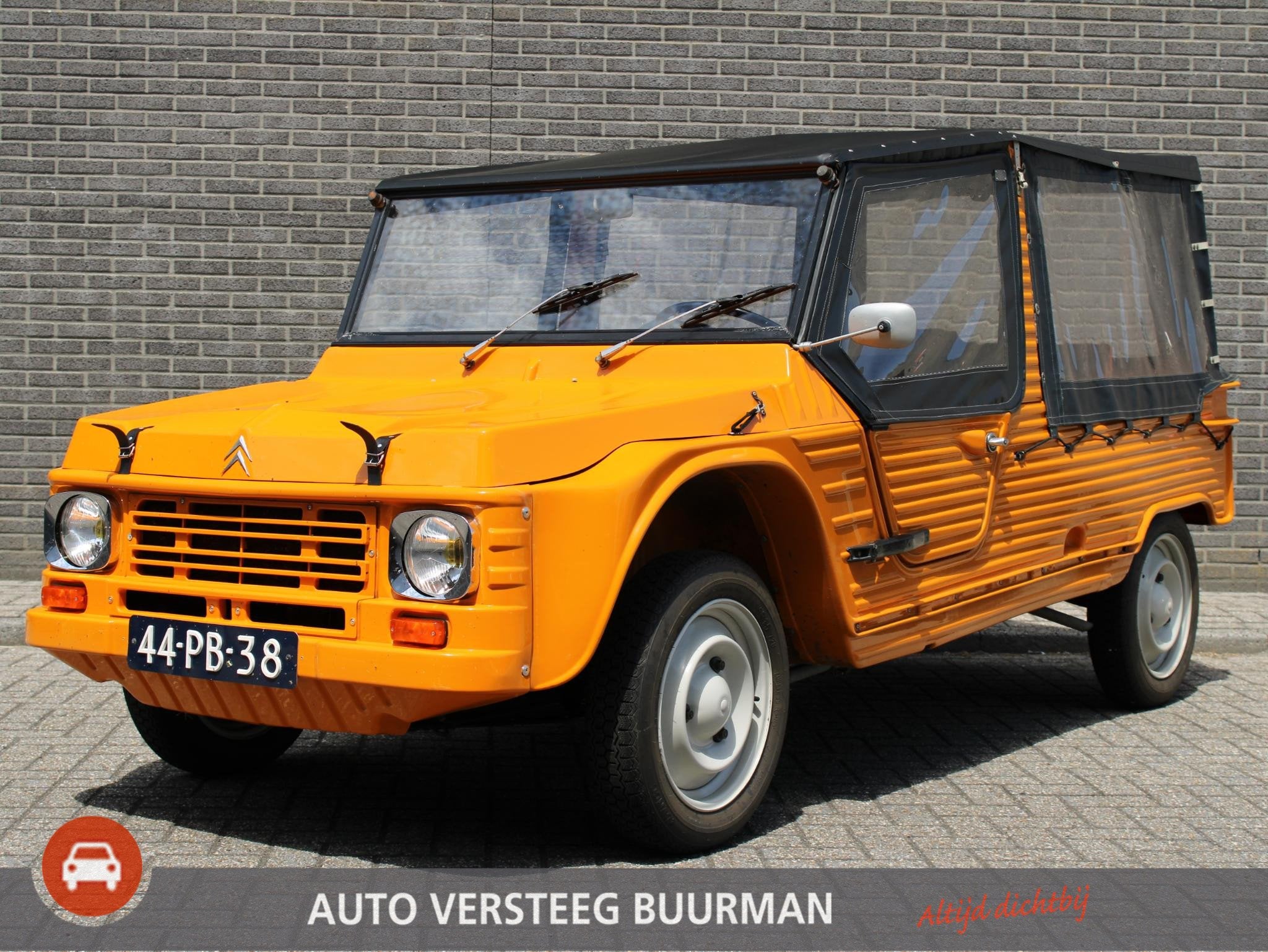 Citroen Méhari 0.6 2 + 2, Auto's, Voorwielaandrijving, Stof, Gebruikt, Overige kleuren