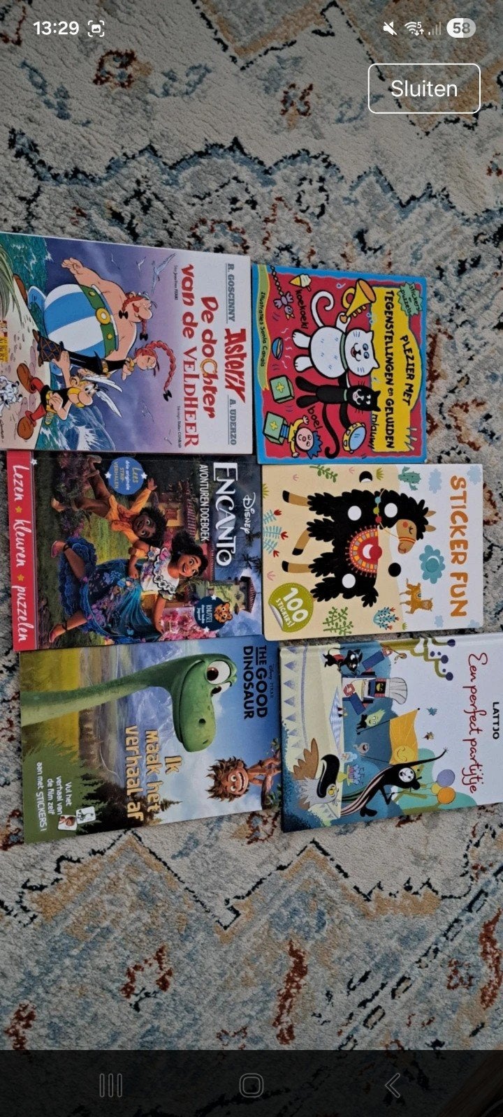 Diverse kinderboeken: Asterix, Disney, Lattjo en meer!, Ophalen of Verzenden, Gelezen, Fictie algemeen