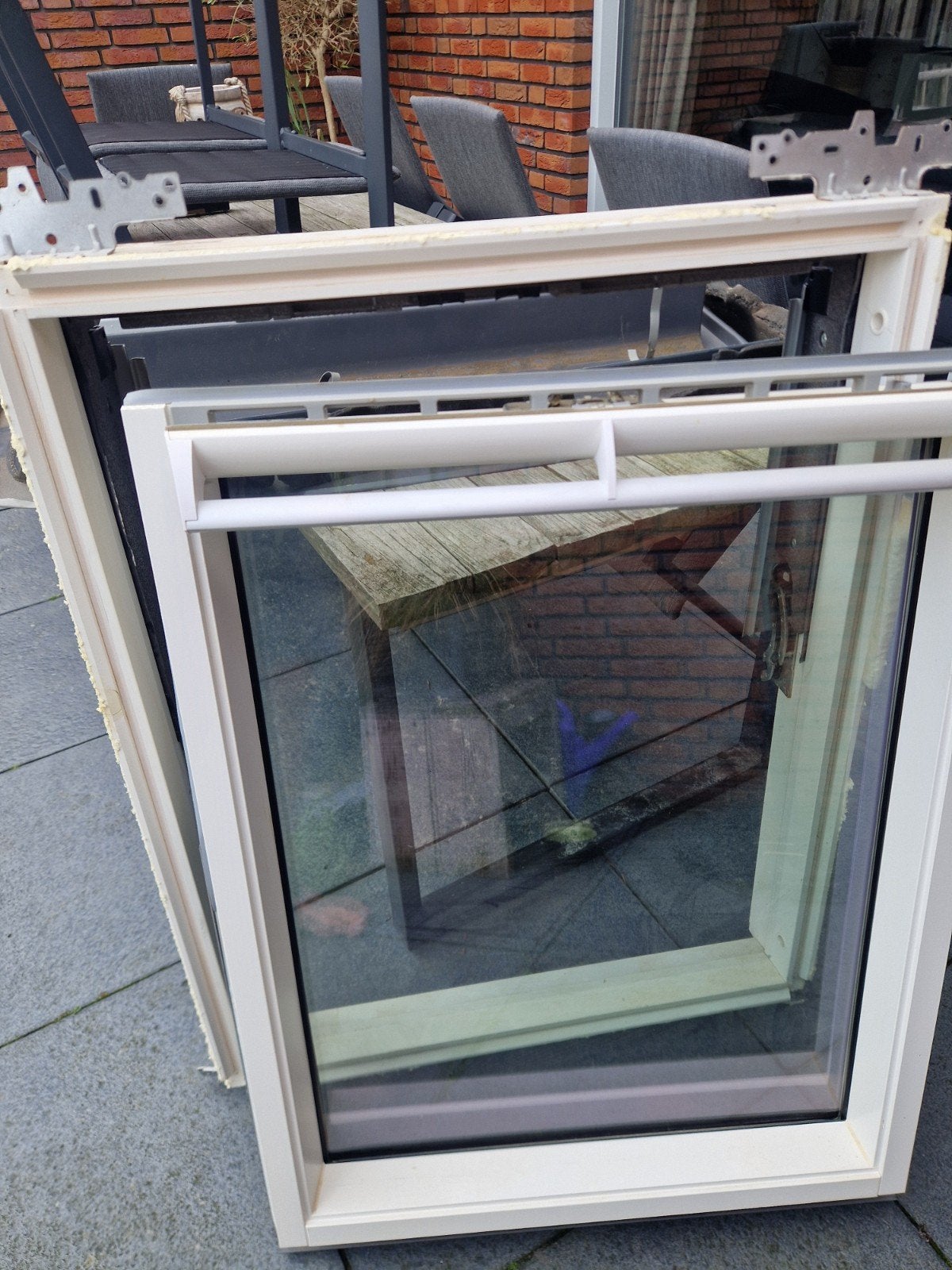Velux GGL MK04 Tuimelvenster - Dakraam 78x98 cm, Doe-het-zelf en Verbouw, Glas en Ramen, Ophalen, Gebruikt, Minder dan 80 cm, 80 tot 120 cm