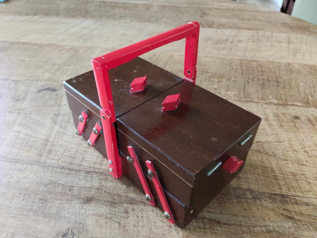 Vintage Naaibox - Perfecte Staat, Ophalen of Verzenden, Zo goed als nieuw, Overige typen