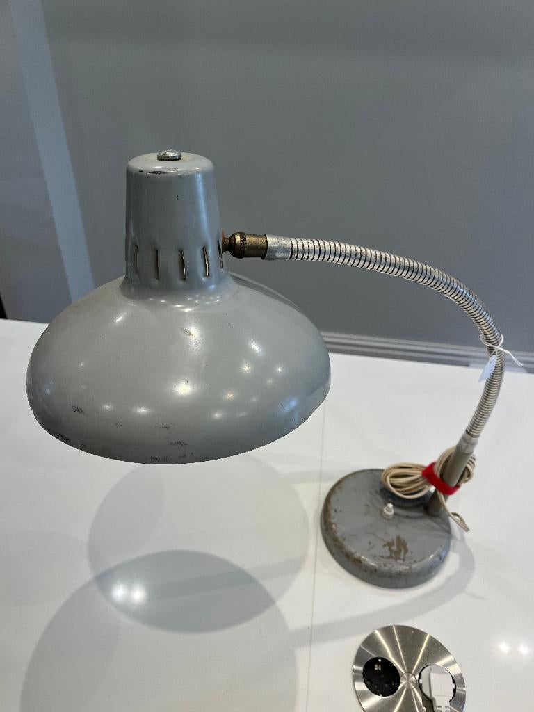 Industriële Lamp met flexibele nek ManuFrance, Ophalen of Verzenden, Gebruikt, Minder dan 50 cm