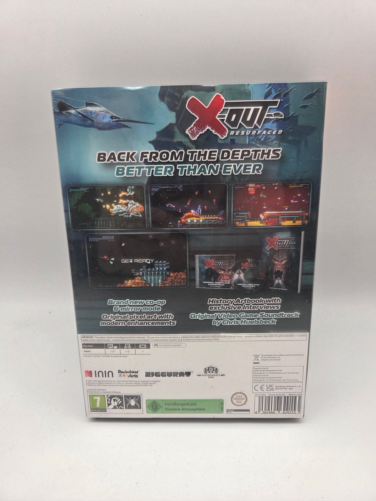 X-OUT Resurfaced Nintendo Switch (Geseald), Spelcomputers en Games, Ophalen of Verzenden, Retro Games, Marktplaats@Gameshopzwolle.nl