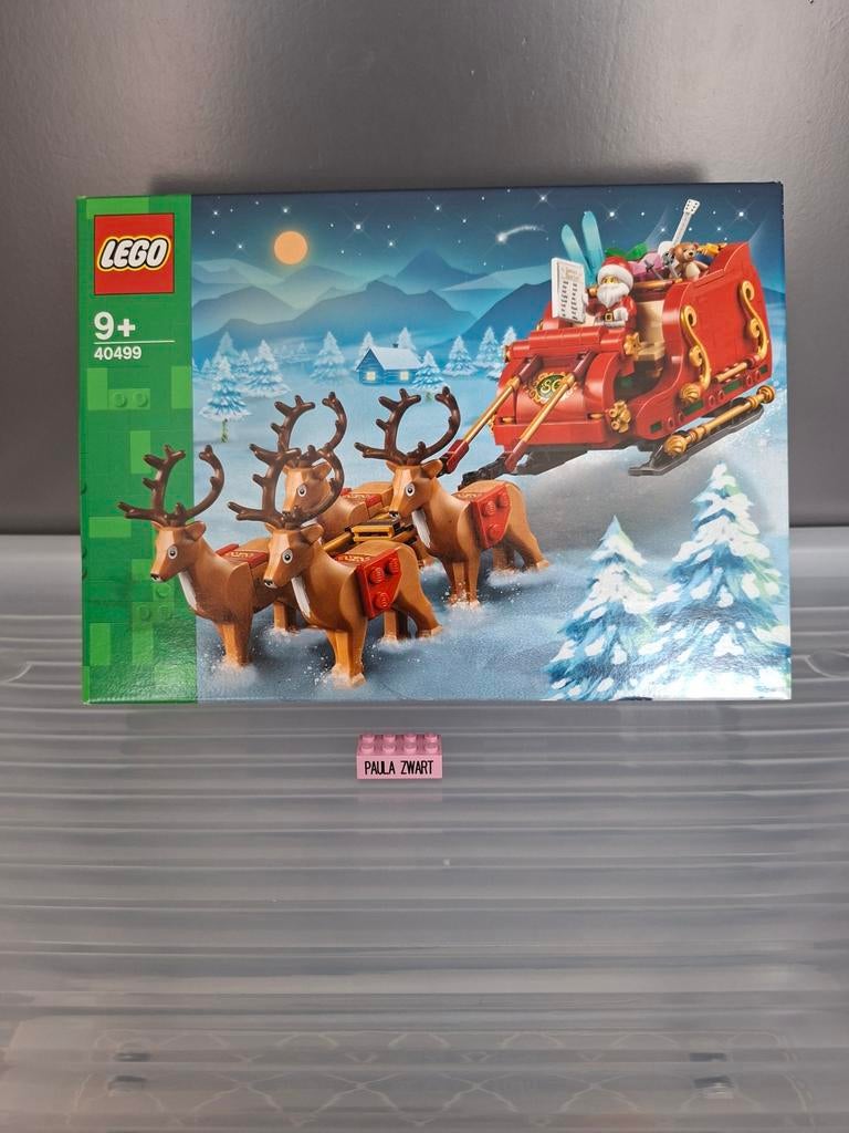 Nieuw Lego 40499 Santa's Sleigh - Kerstslee van de Kerstman, Overige thema's, Lego, Nieuw, Ophalen of Verzenden