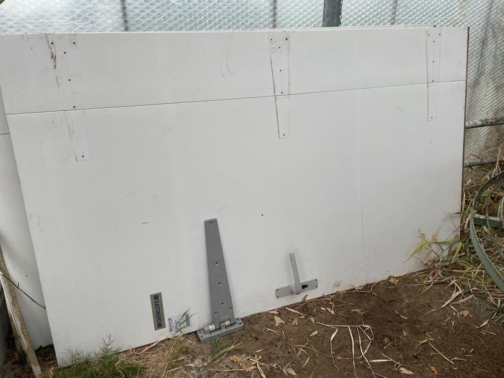 Koel-vries cel deuren, Ophalen, Gebruikt, Binnendeur, 200 tot 215 cm