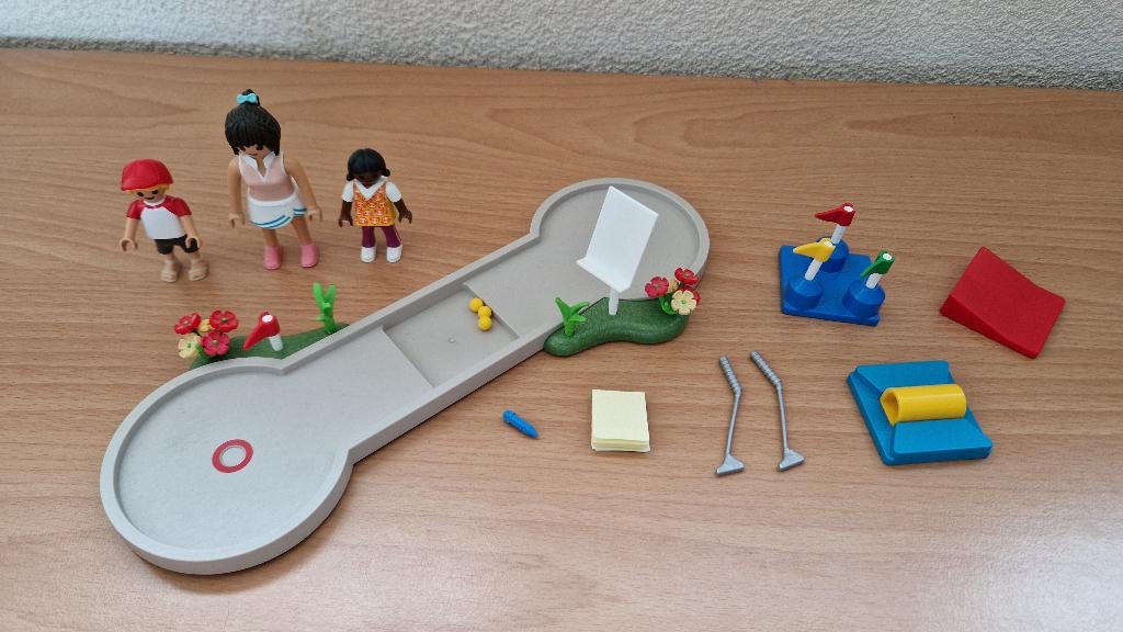 Playmobil midgetgolf / minigolf set 70092, compleet!, Ophalen of Verzenden, Zo goed als nieuw, Los playmobil