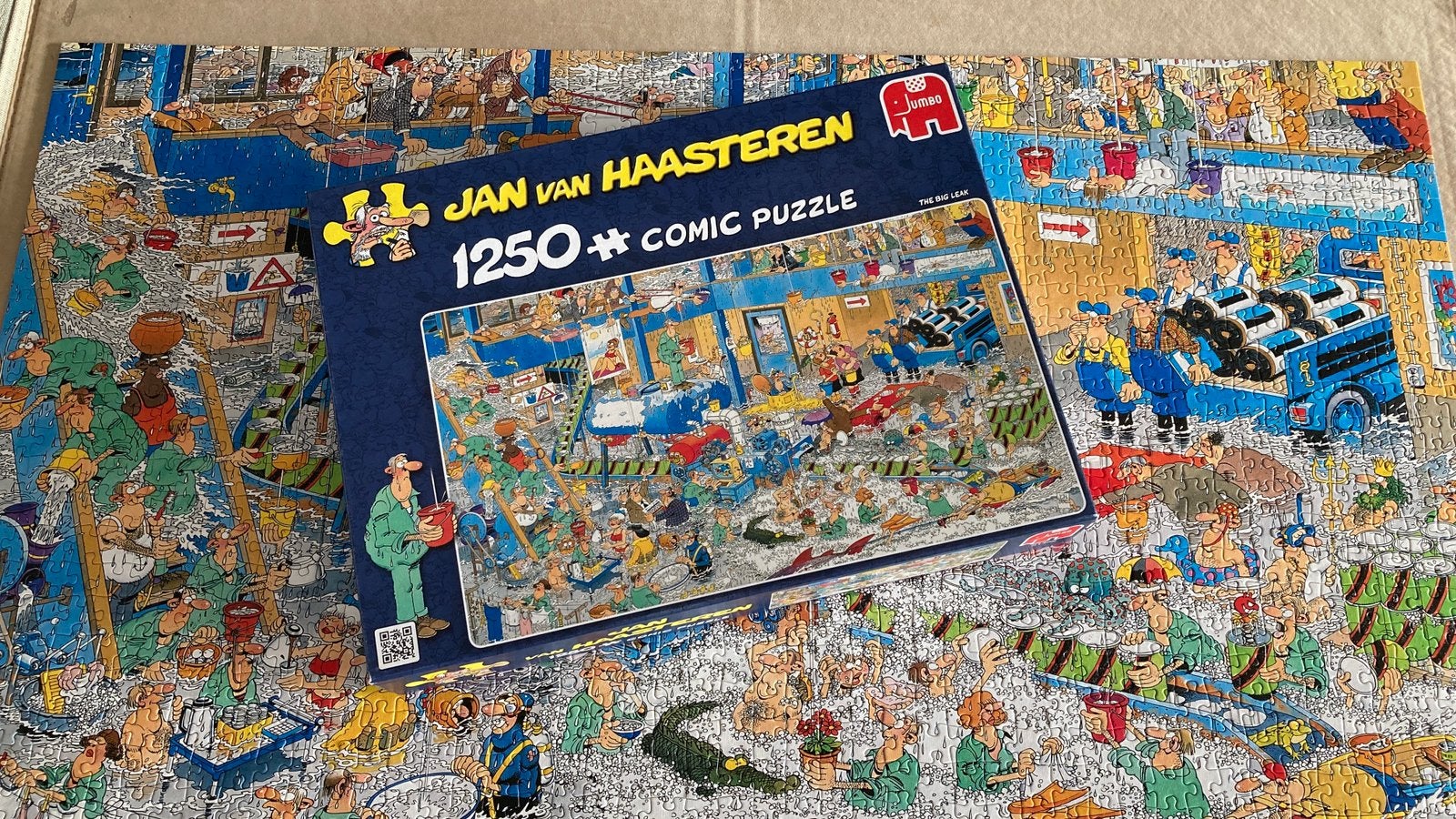 Jan v Haasteren puzzel, Ophalen, 500 t/m 1500 stukjes, Zo goed als nieuw