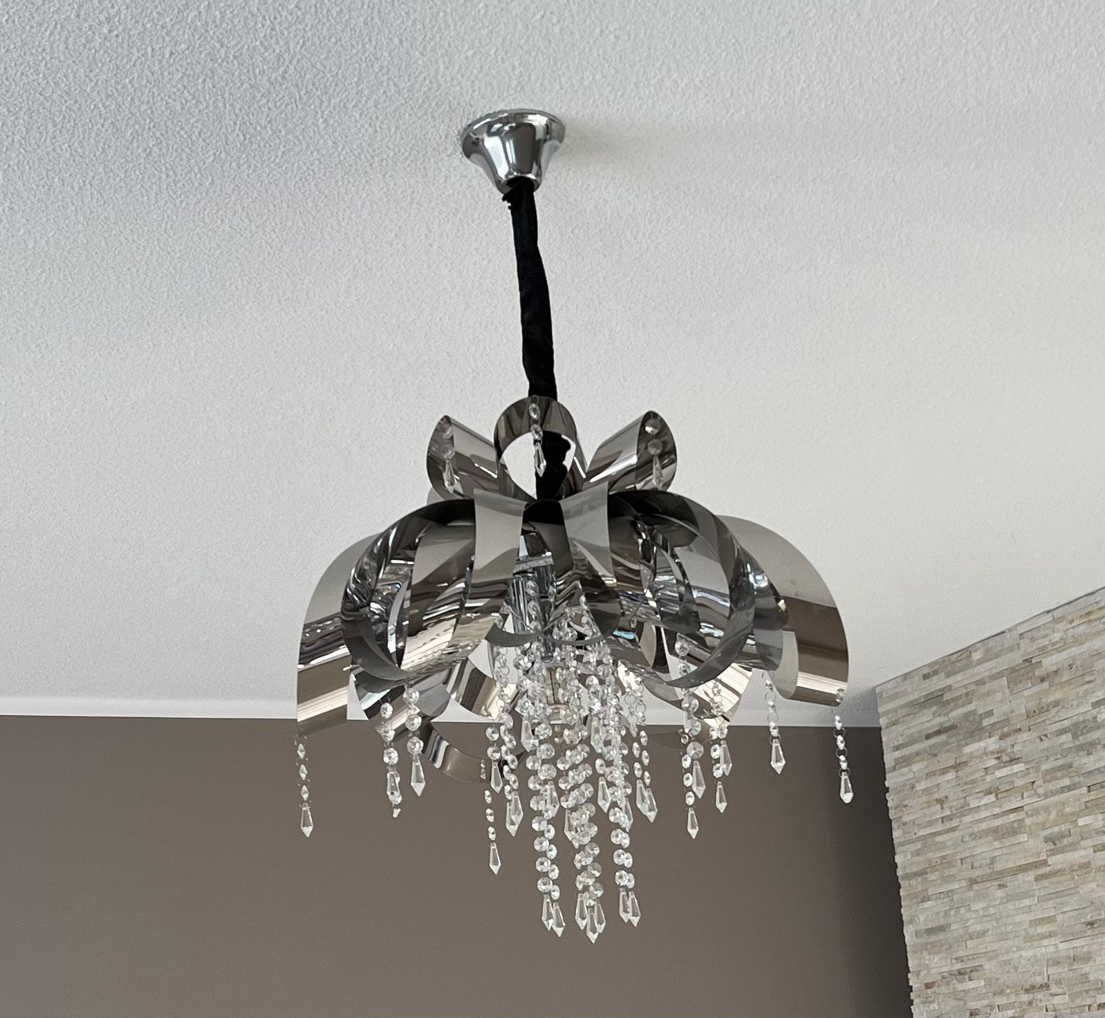 2 mooie grote kroonluchters, Huis en Inrichting, Lampen | Kroonluchters, Ophalen of Verzenden, Zo goed als nieuw