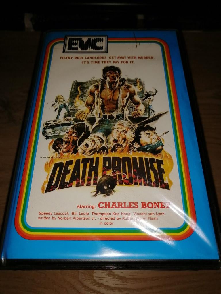 Betamax ex-rental - Death Promise, Vanaf 16 jaar, Ophalen of Verzenden, Gebruikt, Horror