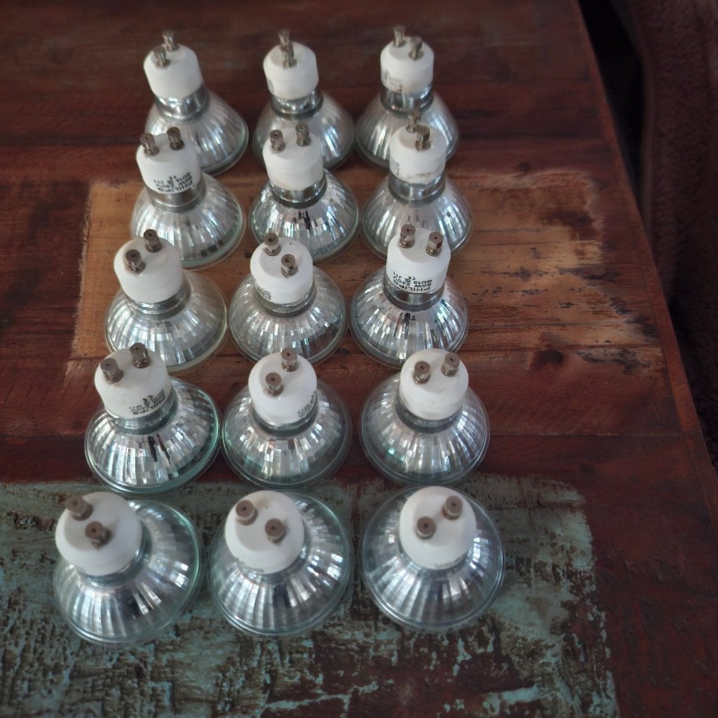 GU0 halogeenlampspots, Ophalen, Gebruikt, Glas, Inbouw