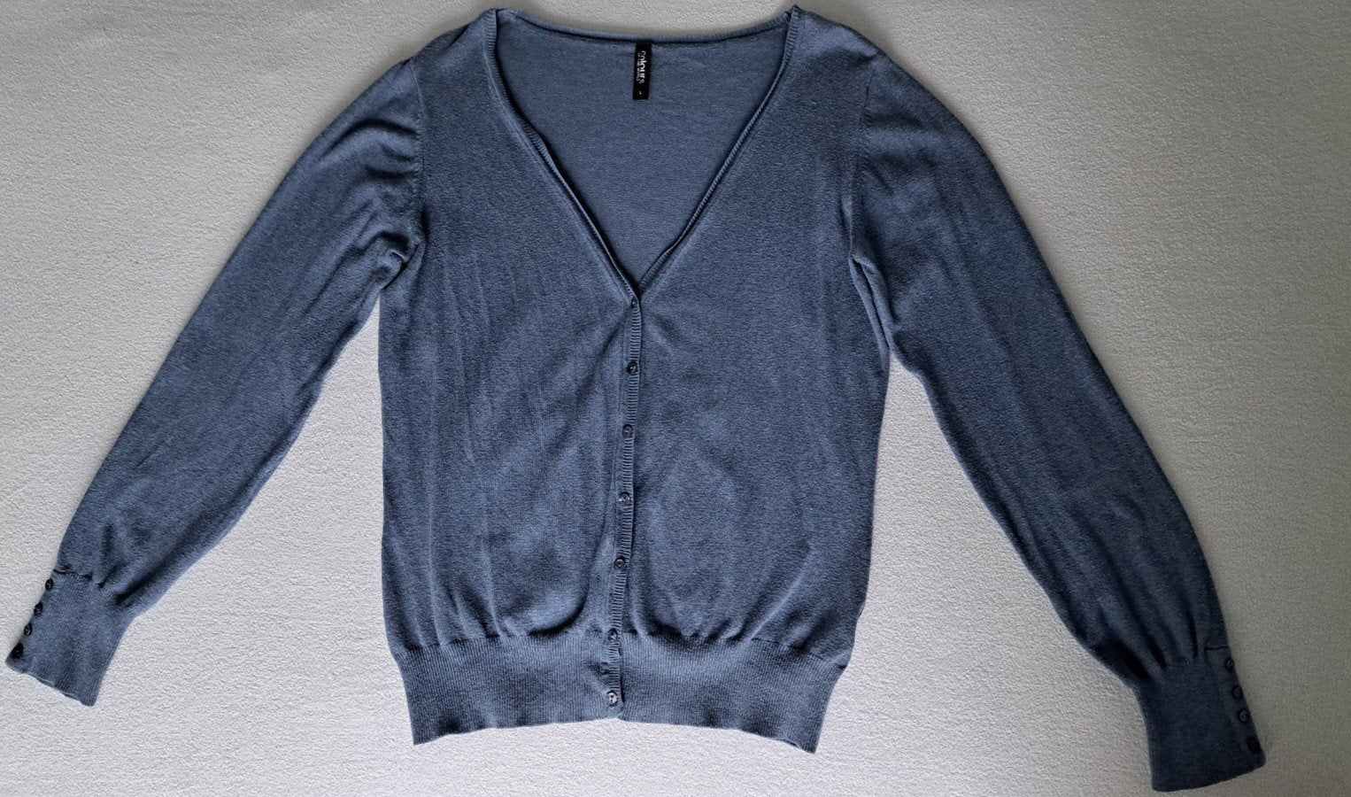 Blauw vest, mt. L, Colours of the World, Ophalen of Verzenden, Maat 42/44 (L), Blauw