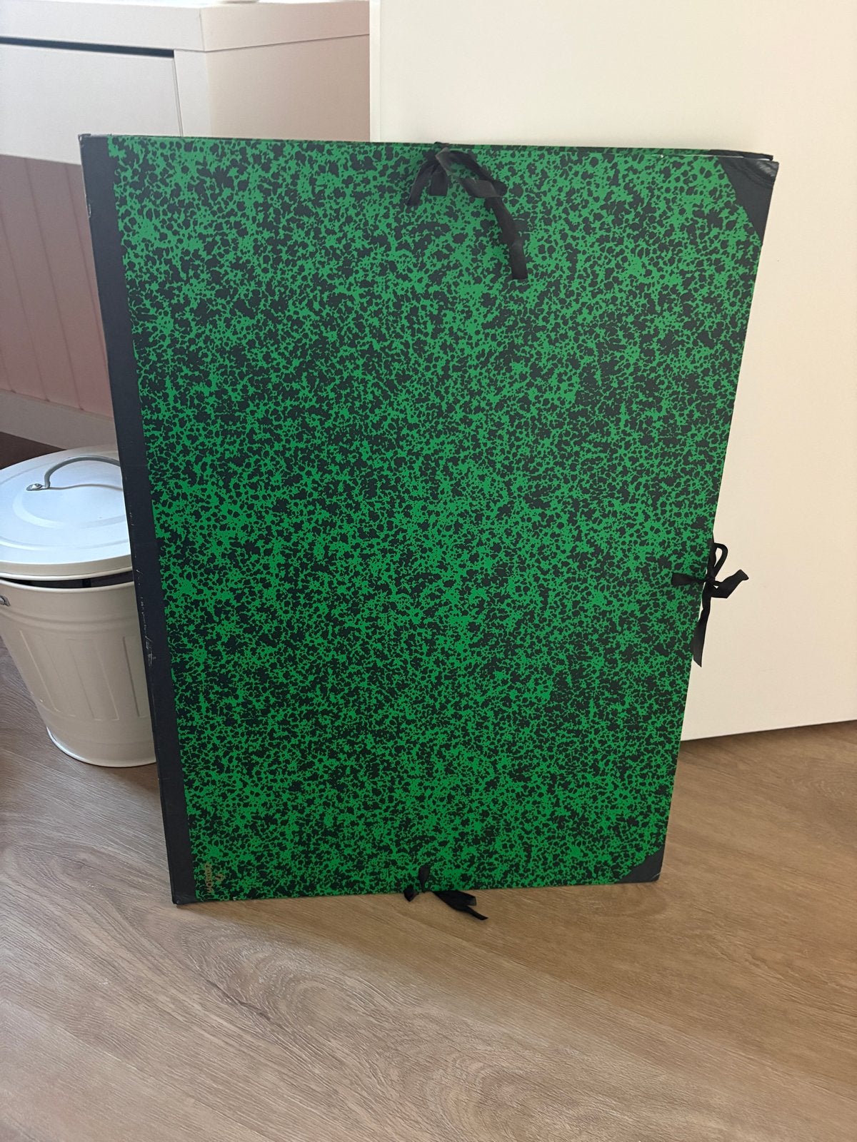 Canson Tekenmap 52x72cm - Groen, Ophalen, Gebruikt, Papier, Schets- of Tekenboek