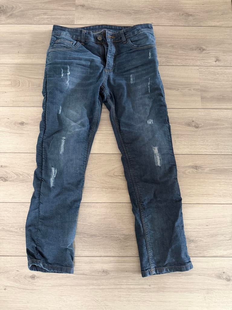 Course Motorjeans met zij- en kniebeschermers - Maat 30/30, Ophalen, Tweedehands, Heren, Broek | textiel