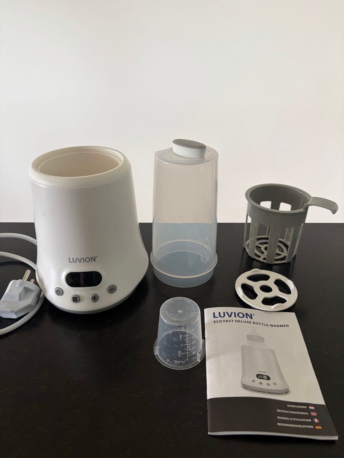Luvion Eco Fast Deluxe 9-in-1 Flessenwarmer, Automatisch, Flessen- of potjesverwarmer, Luvion, Ophalen of Verzenden