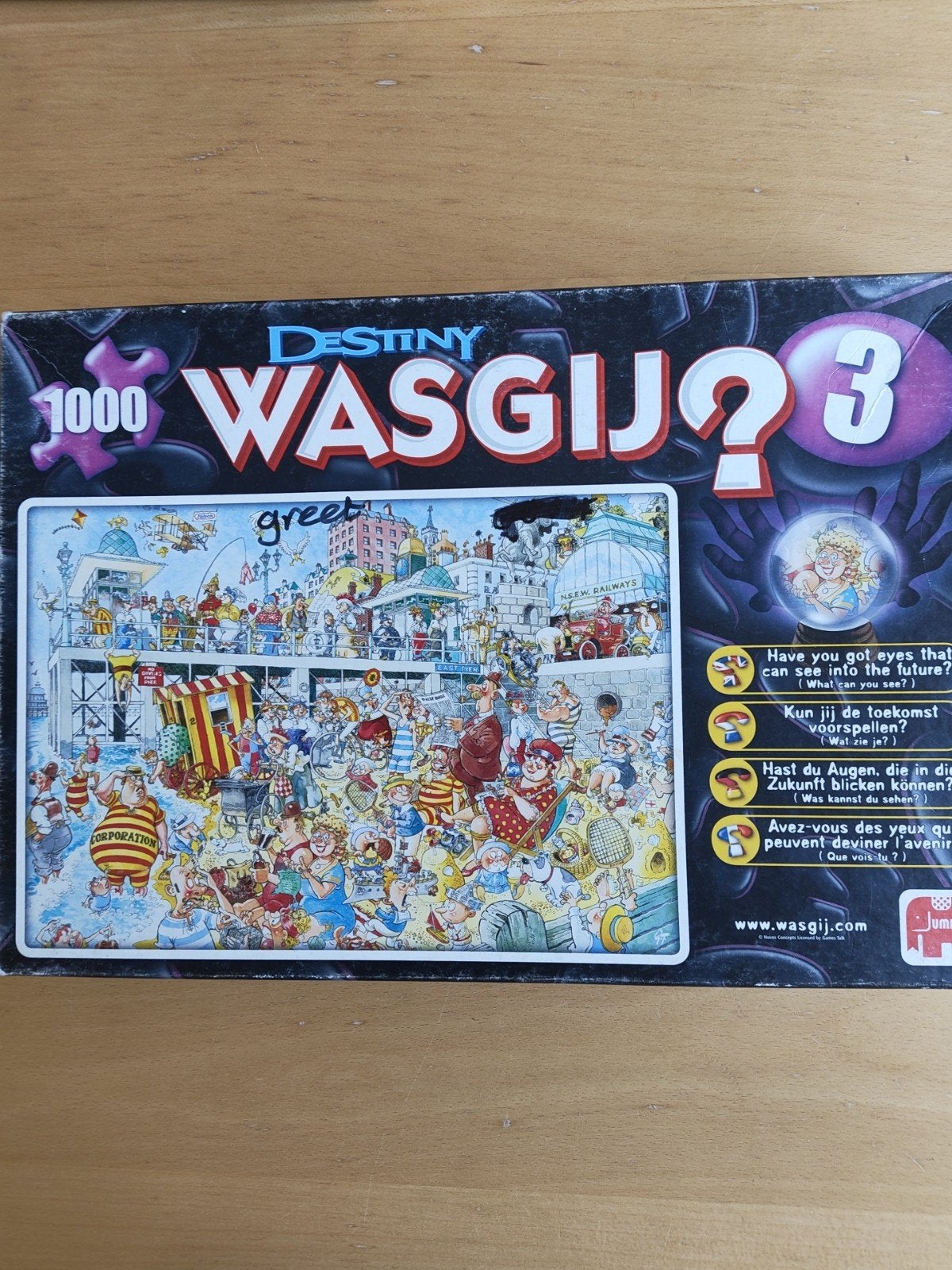 Wasgij? Destiny 3 'The Sands of Time' Legpuzzel 1000 stukjes, Ophalen, 500 t/m 1500 stukjes, Gebruikt, Legpuzzel