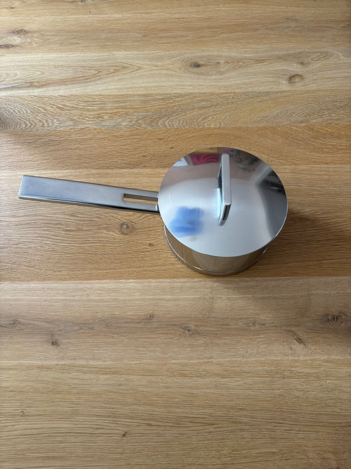 Demeyere John Pawson 7ply Steelpan 16cm, Huis en Inrichting, Keuken | Potten en Pannen, Ophalen of Verzenden, Zo goed als nieuw