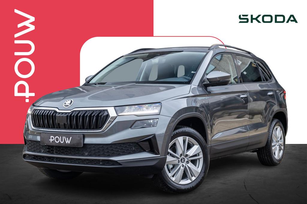 Skoda Karoq 1.0 TSI 115pk Business Edition | Travel assist p, Auto's, Voorwielaandrijving, 12 maanden, Stof, Euro 6