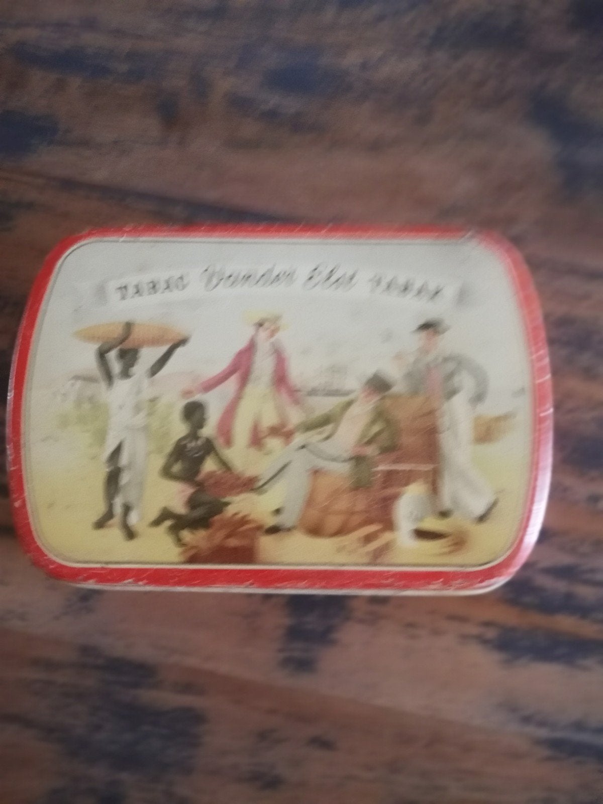 Vintage Tabac Vander Elst Tabak Blikje, Ophalen of Verzenden, Gebruikt, Overige, Overige merken