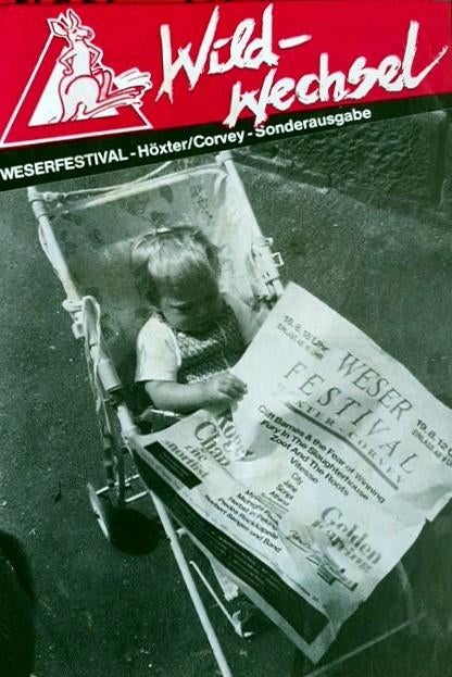Golden Earring: Weserfestival programma, Duitsland., Ophalen of Verzenden, Gebruikt