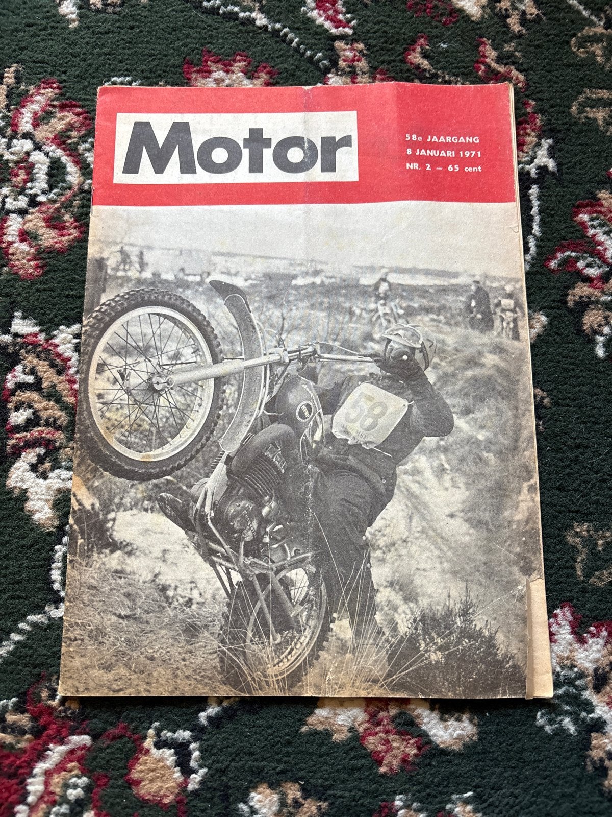 Motor Magazine - 58e Jaargang, Nr. 2 - Januari 1971, Ophalen of Verzenden, Gelezen, Algemeen